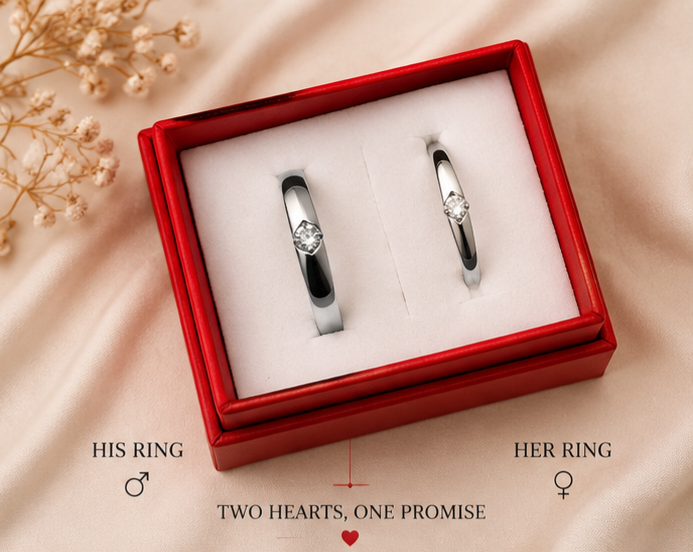💍 Couple Rings – Elegant Matching Rings for Him & Her
